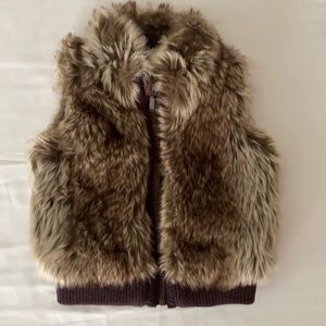 Faux Fur Vest (SZ 12M)